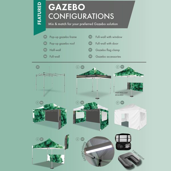 Outdoor Pop-up Gazebo Frame - Image 2
